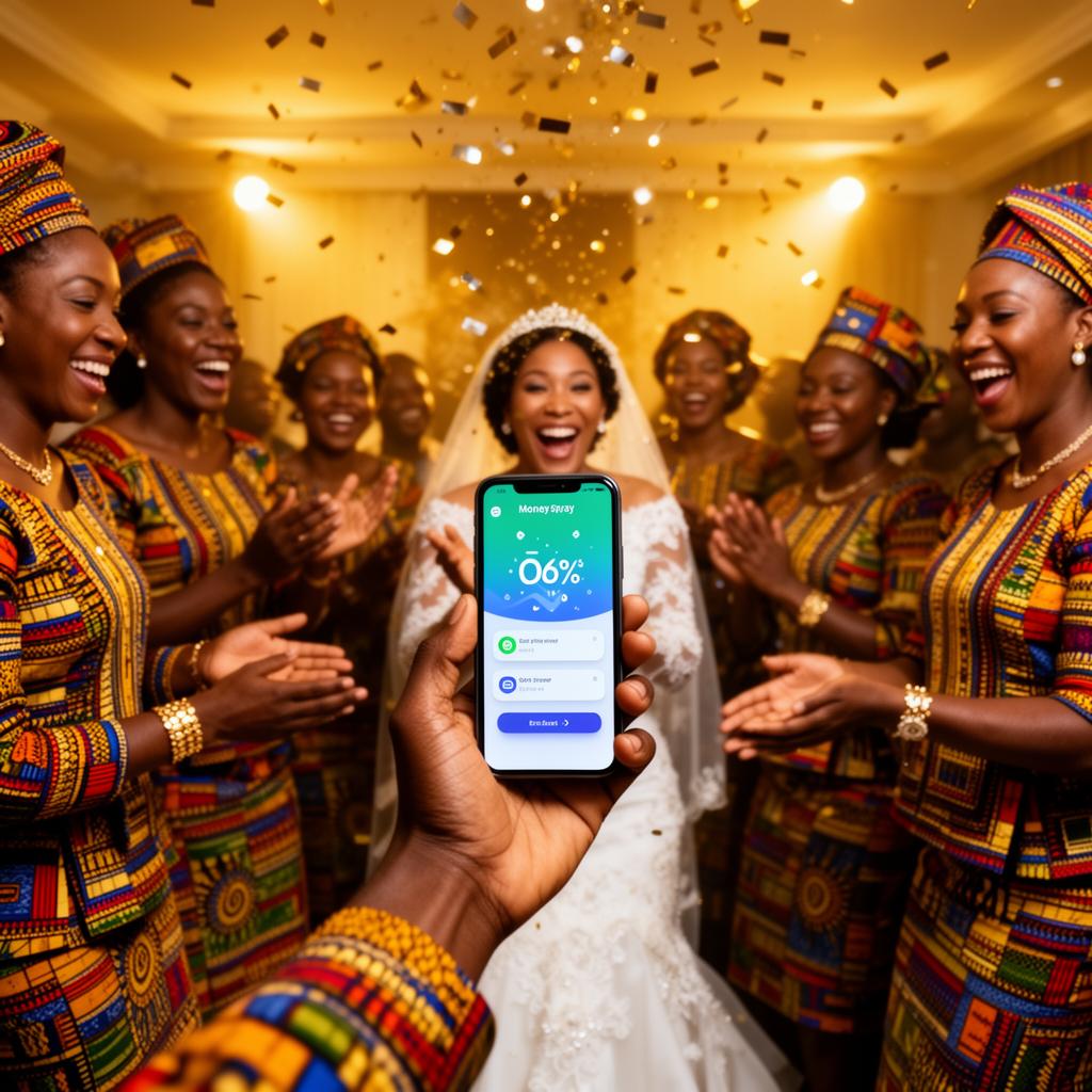 Nigerian wedding celebration with Doings app